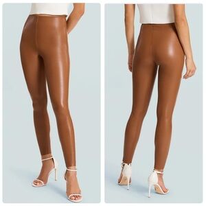 NWT Commando Faux Leather Legging in Cocoa Size Large‎